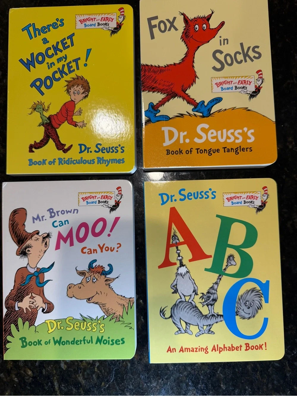 The Little Green Box of Bright & Early Board Books by Dr. Seuss